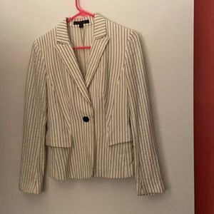 Lafayette 148 New York Pinstripe Blazer